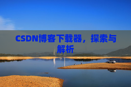 CSDN博客下载器，探索与解析